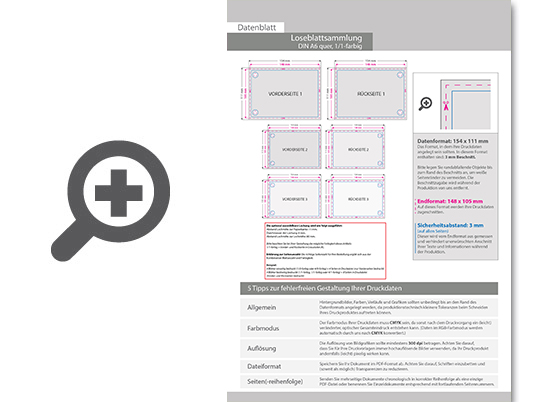 Product Bild loseblattsammlung_din_a6_quer__340_bl__tter_pro_sammlung__vorne_und_hinten_schwarz_(1_1)