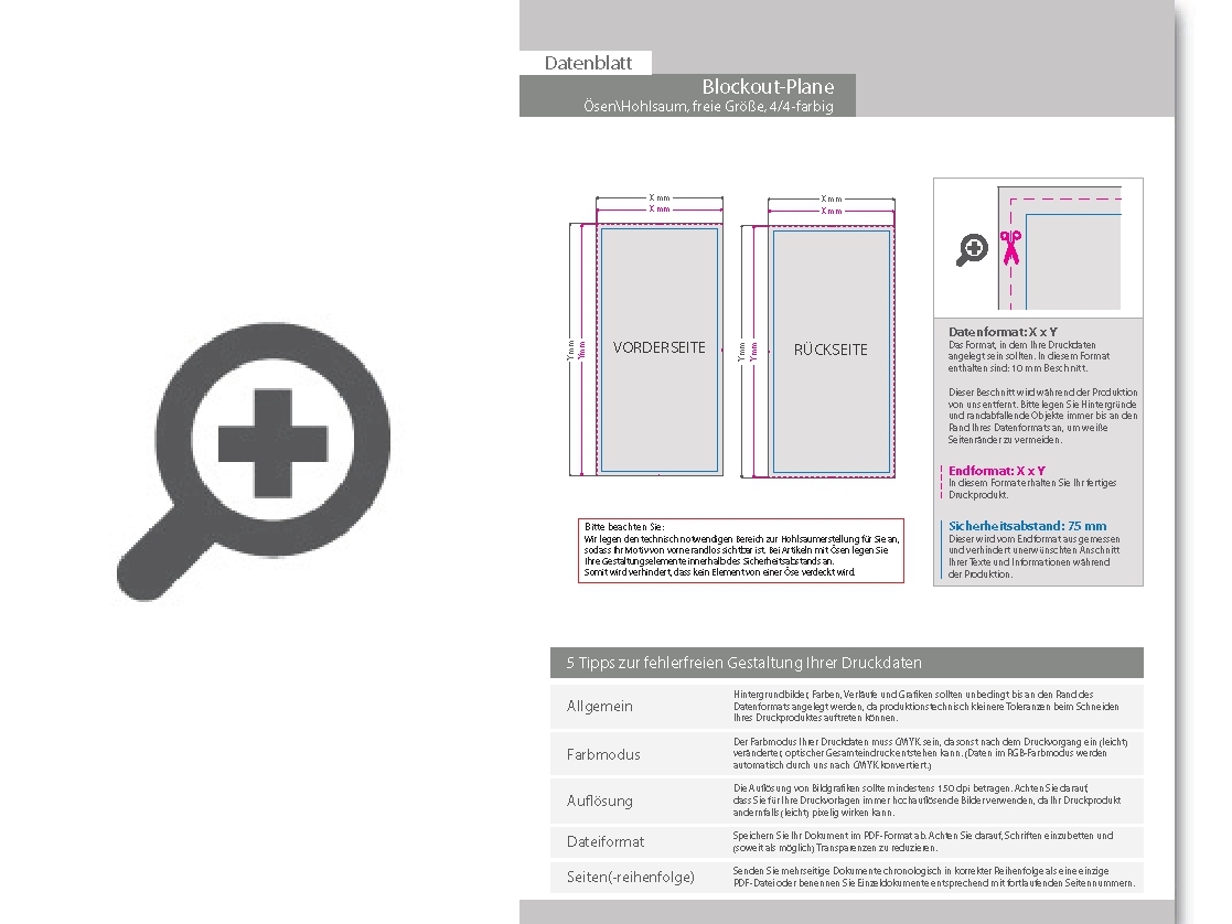 Product Bild hochwertiges_textilbanner_blockout__4_0-farbig_bedruckt__ums__umt_+___sen_im_abstand_von_50_cm_links_und_rechts